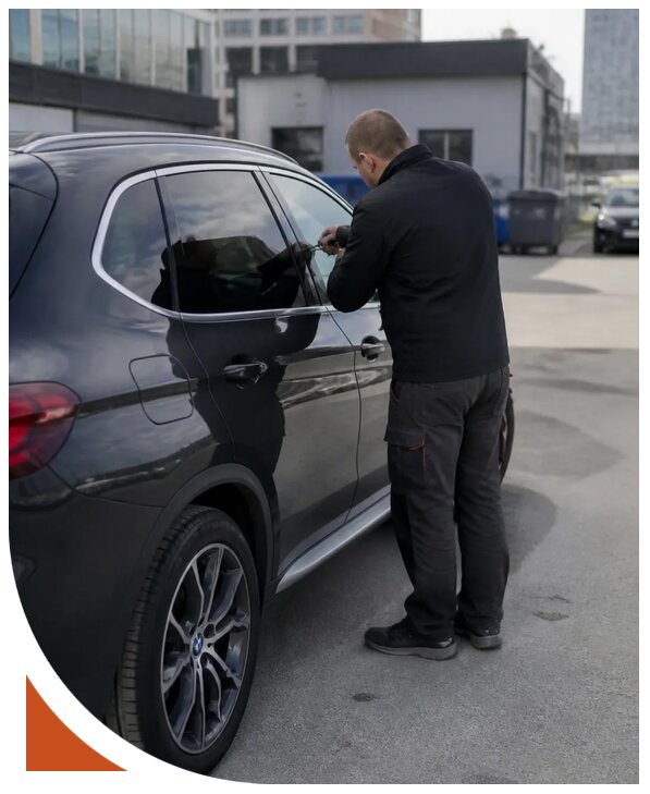 Вскрытие автомобиля БМВ в Перми от 2678 р. | Разлок-Прм