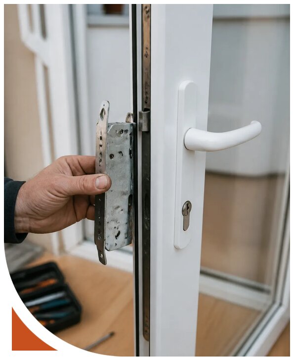 Ремонт замка пластиковой двери в Перми от 2678 р. | Разлок-Прм